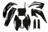 UFO Full Plastic Kit CR125 CR250 05-07 - Black